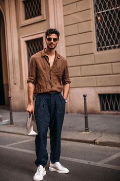 Linen Casual Shirt and Regular Trouser