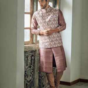 Embroidered Sherwani Set