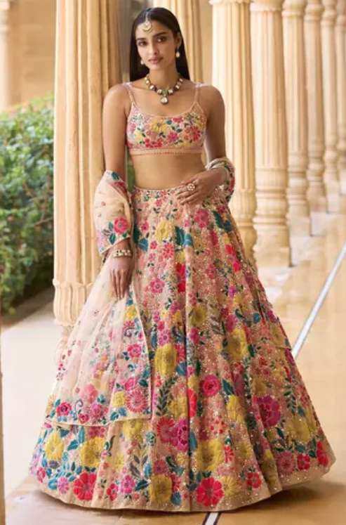 Colourful Lehenga